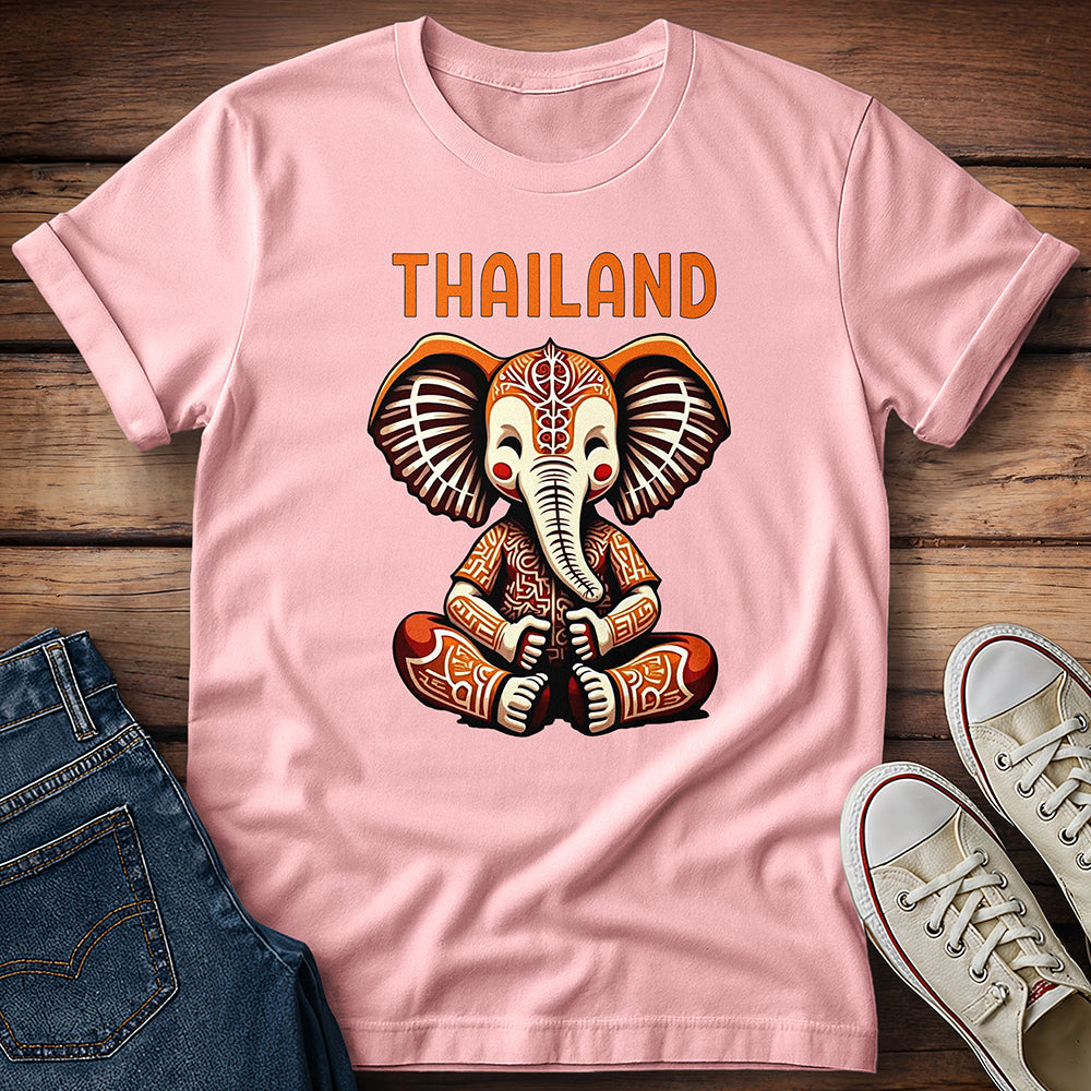 Meditating Elephant Thailand T-Shirt