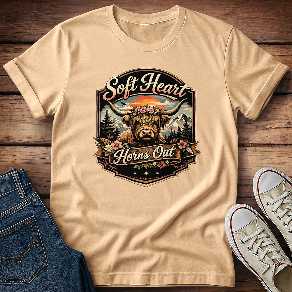 Soft Heart Horns Out T-Shirt