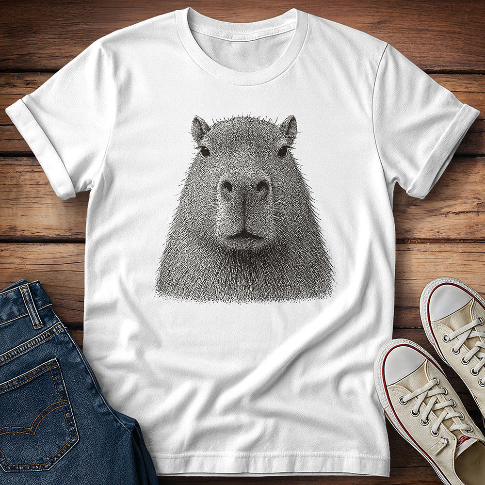 Stippled Capybara T-Shirt