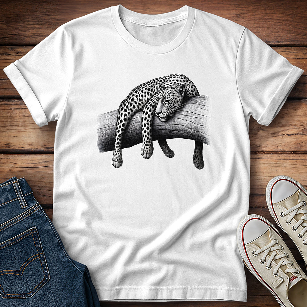Leopard on Branch T-Shirt