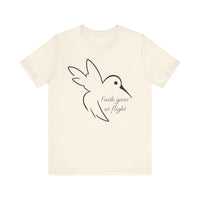 Hummingbird Faith Gives Us Flight T-Shirt