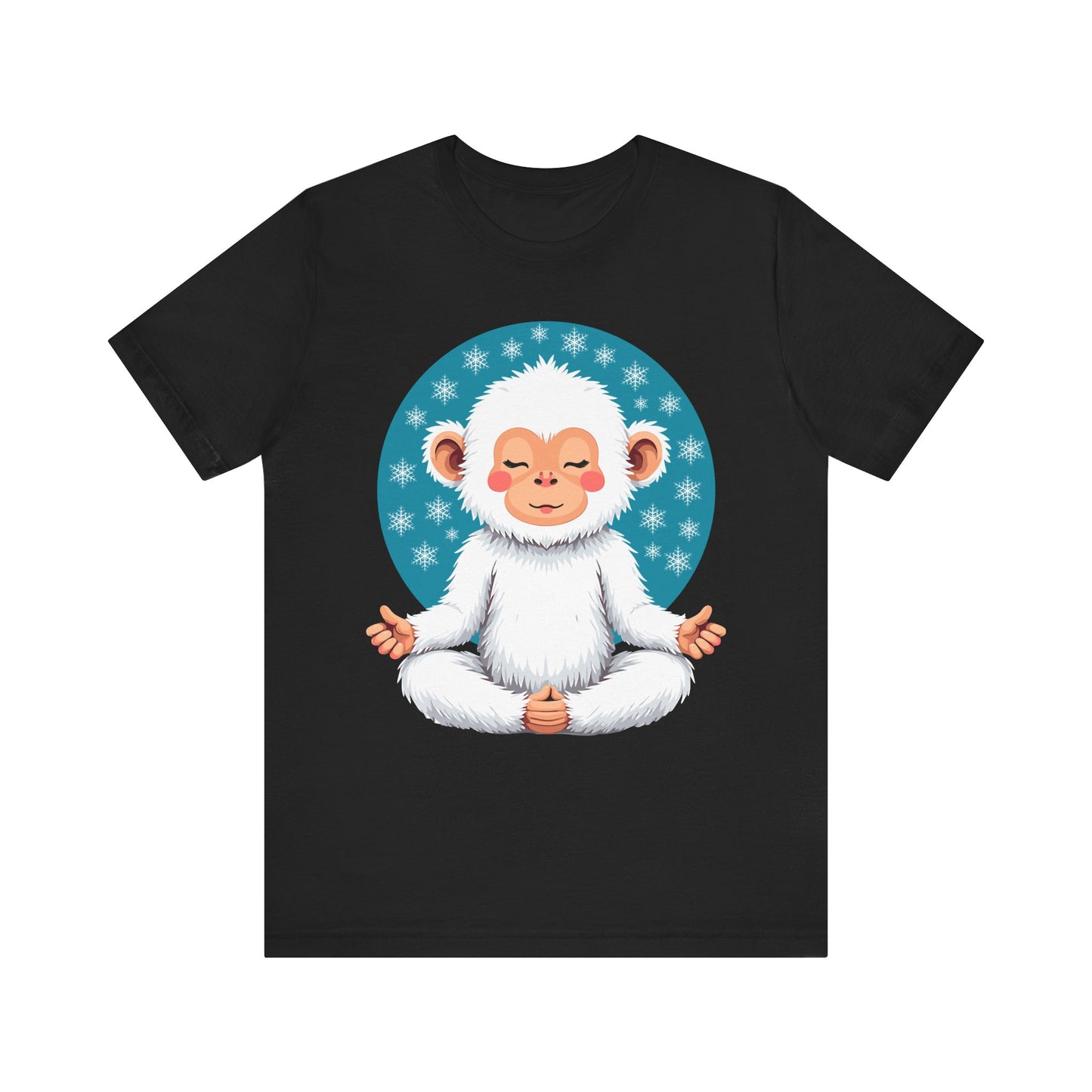 Meditating Snow Monkey T-Shirt