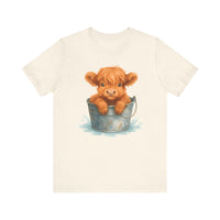 Highland Calf in Tub T-Shirt