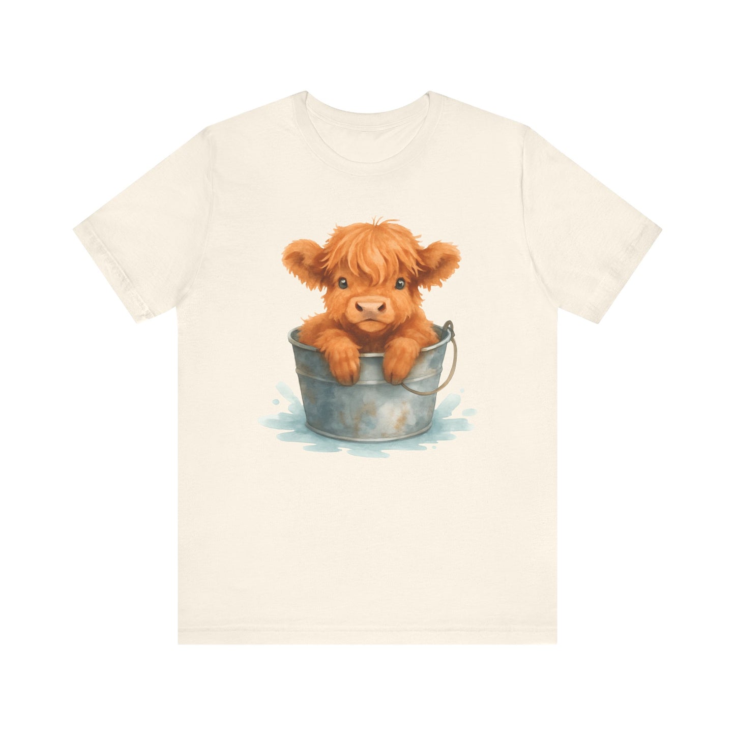 Highland Calf in Tub T-Shirt