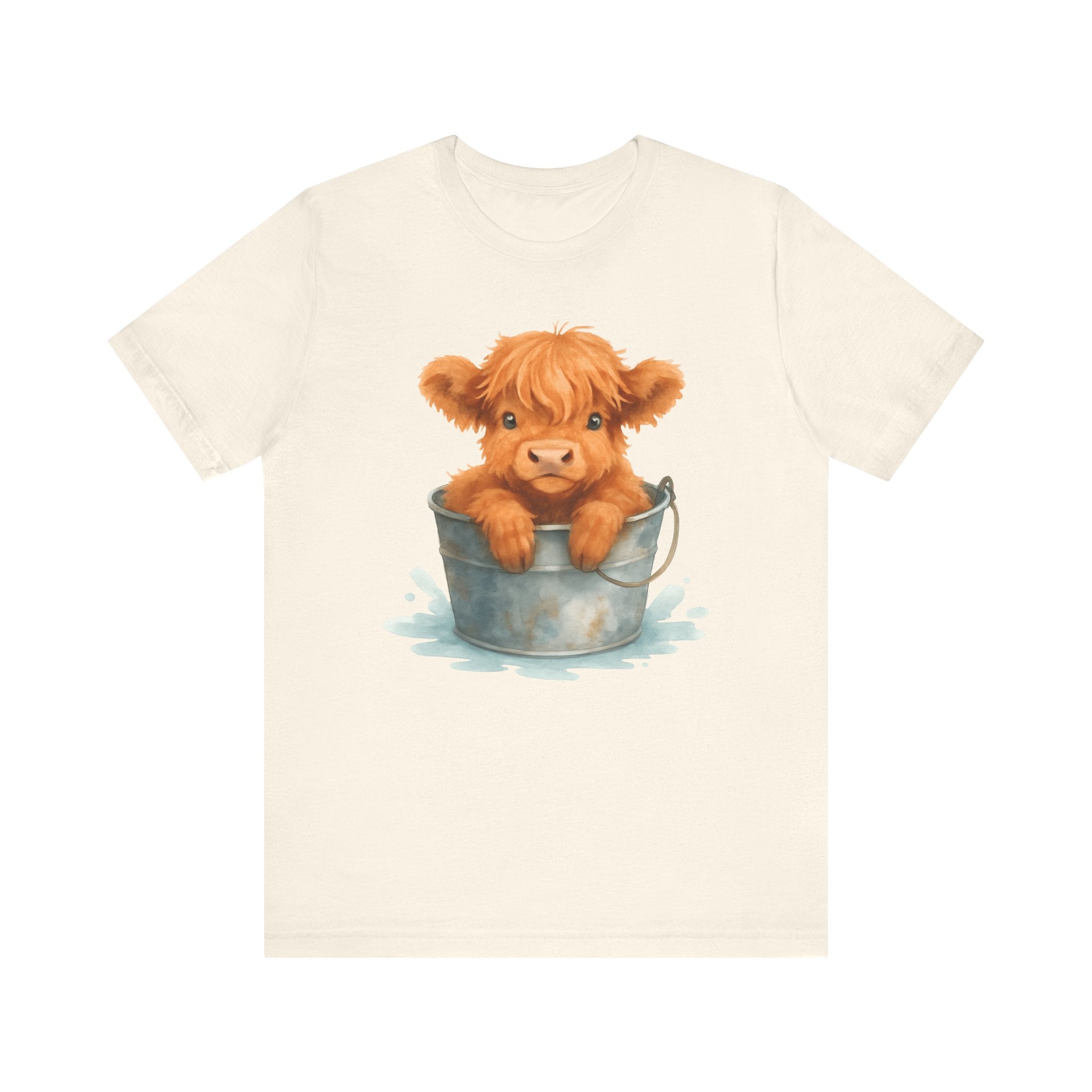 Highland Calf in Tub T-Shirt