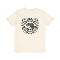 Hedgehog Linocut T-Shirt