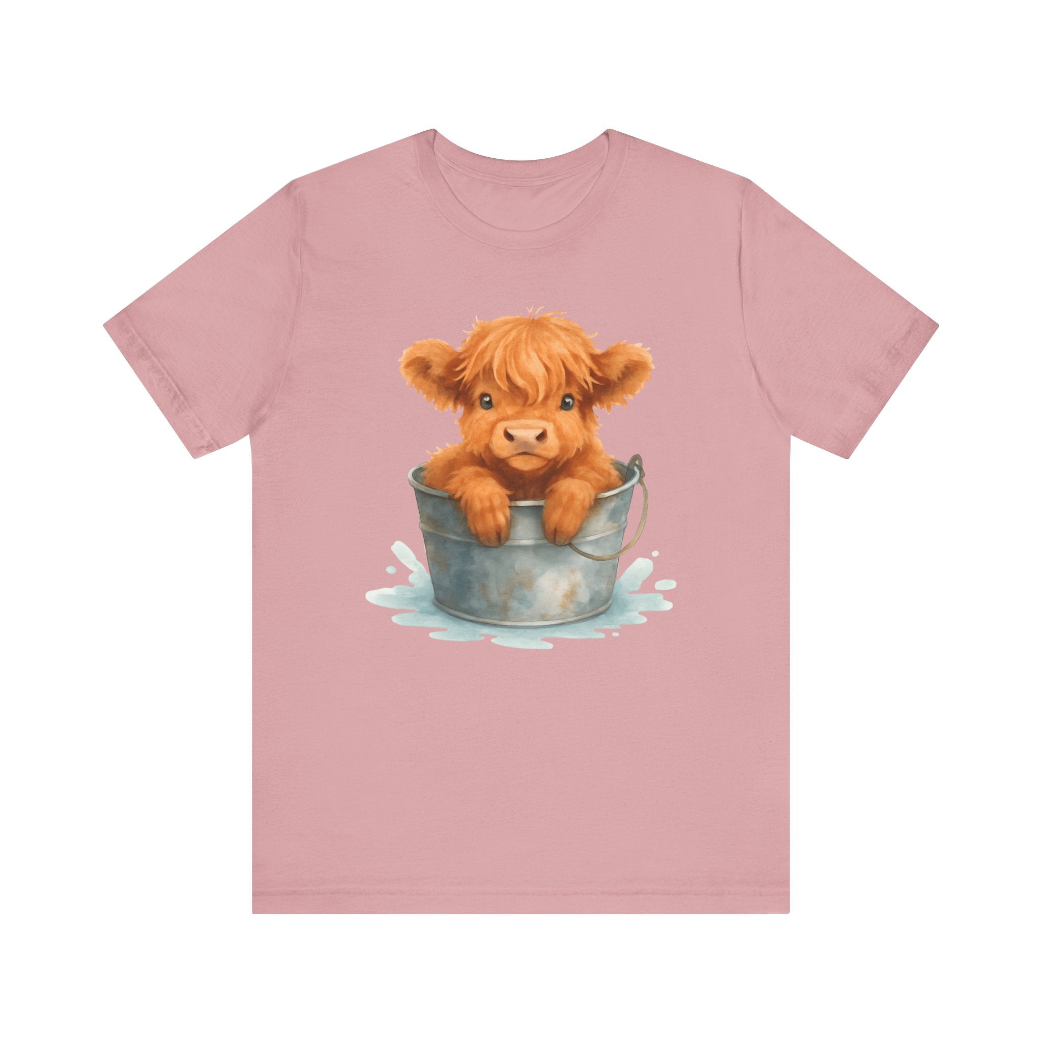 Highland Calf in Tub T-Shirt