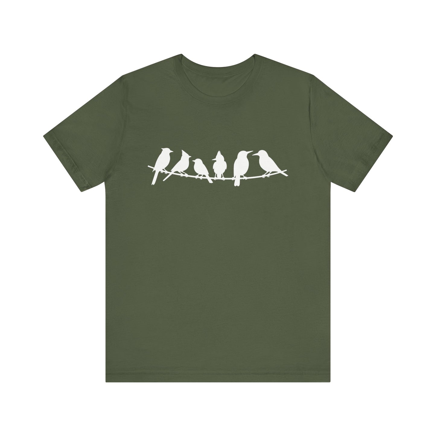 Birds on Wire Silhouette T-Shirt