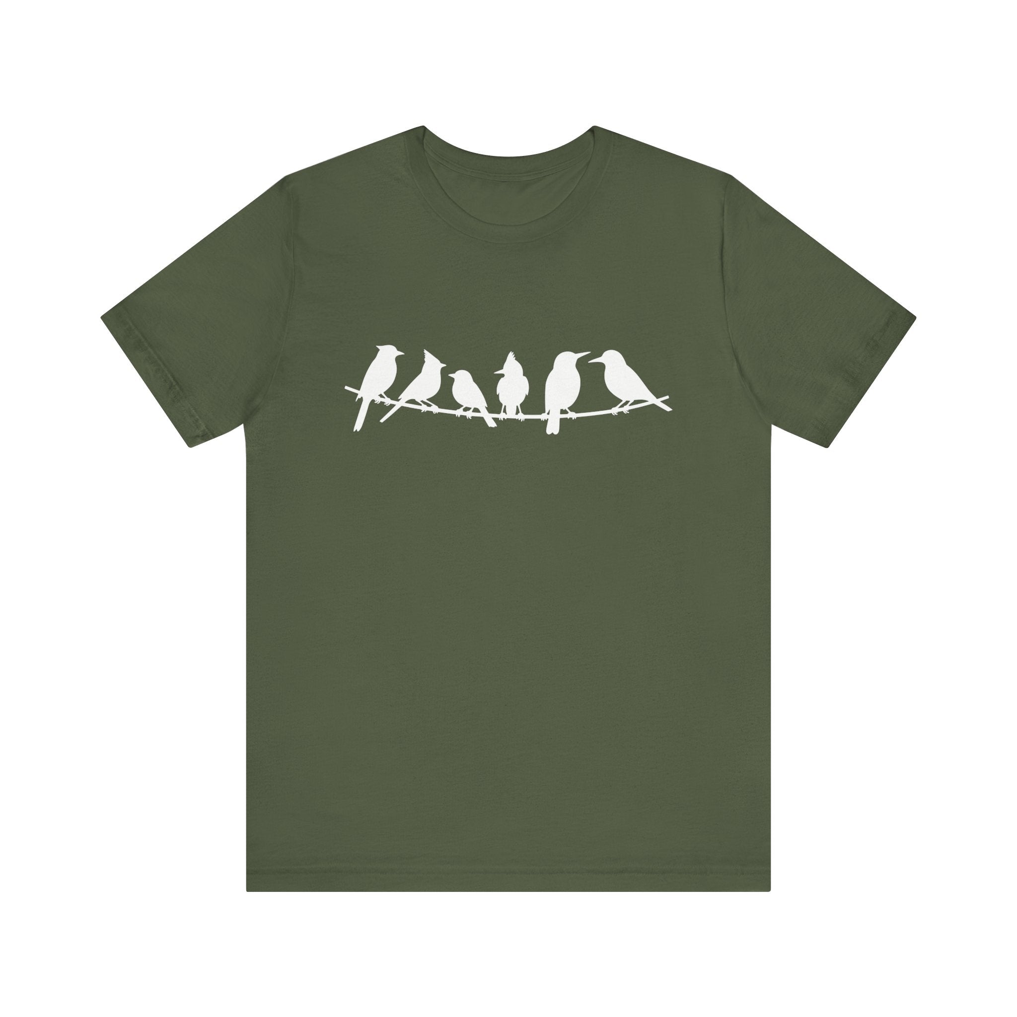 Birds on Wire Silhouette T-Shirt