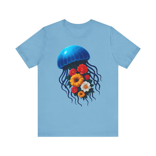 Floral Jellyfish T-Shirt
