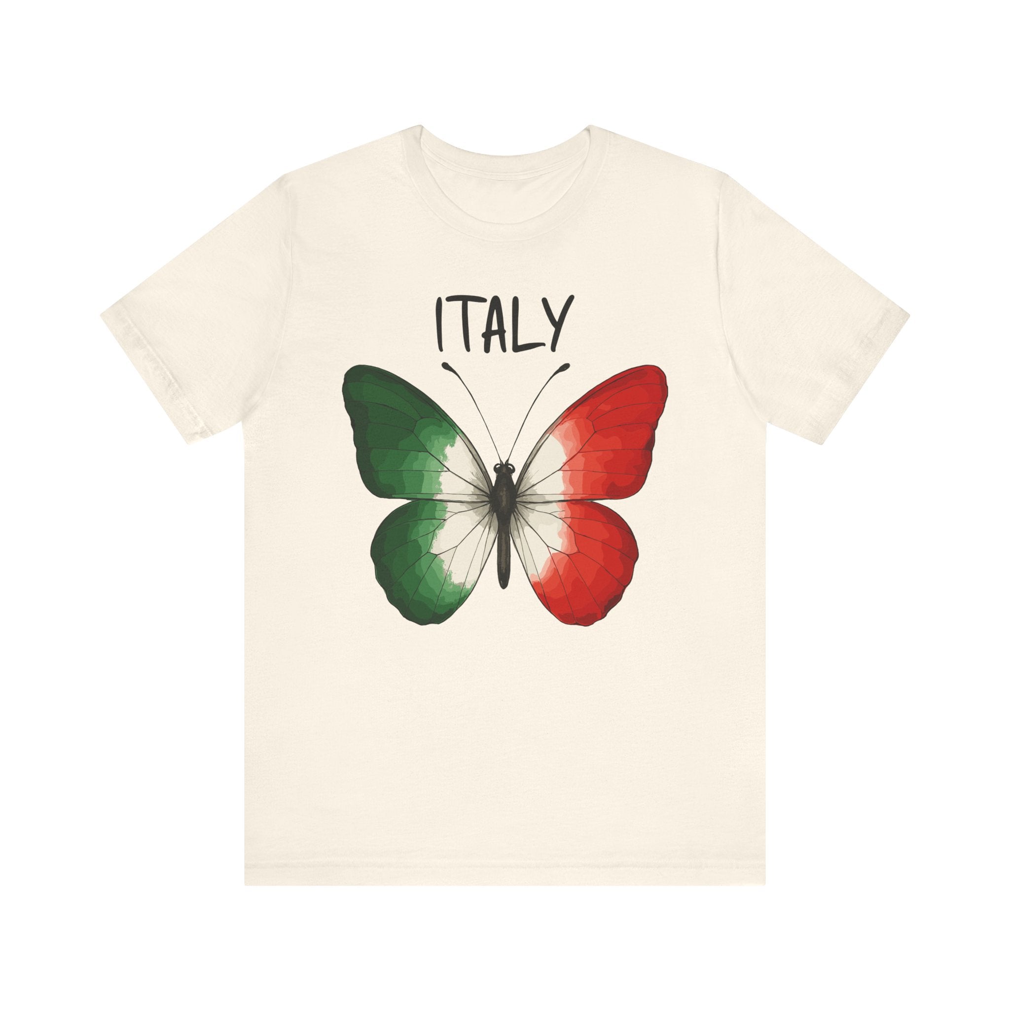 Italian Flag Butterfly T-Shirt