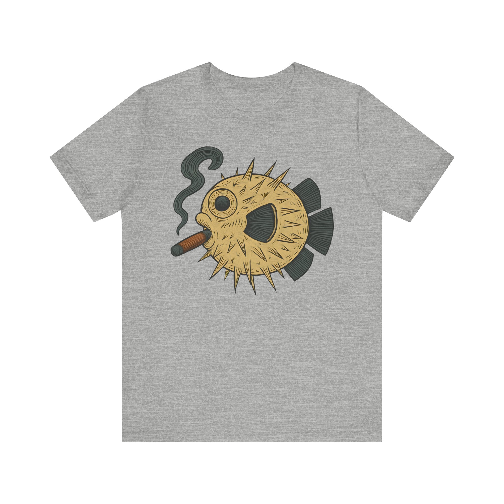 Puffer Fish Cigar T-Shirt