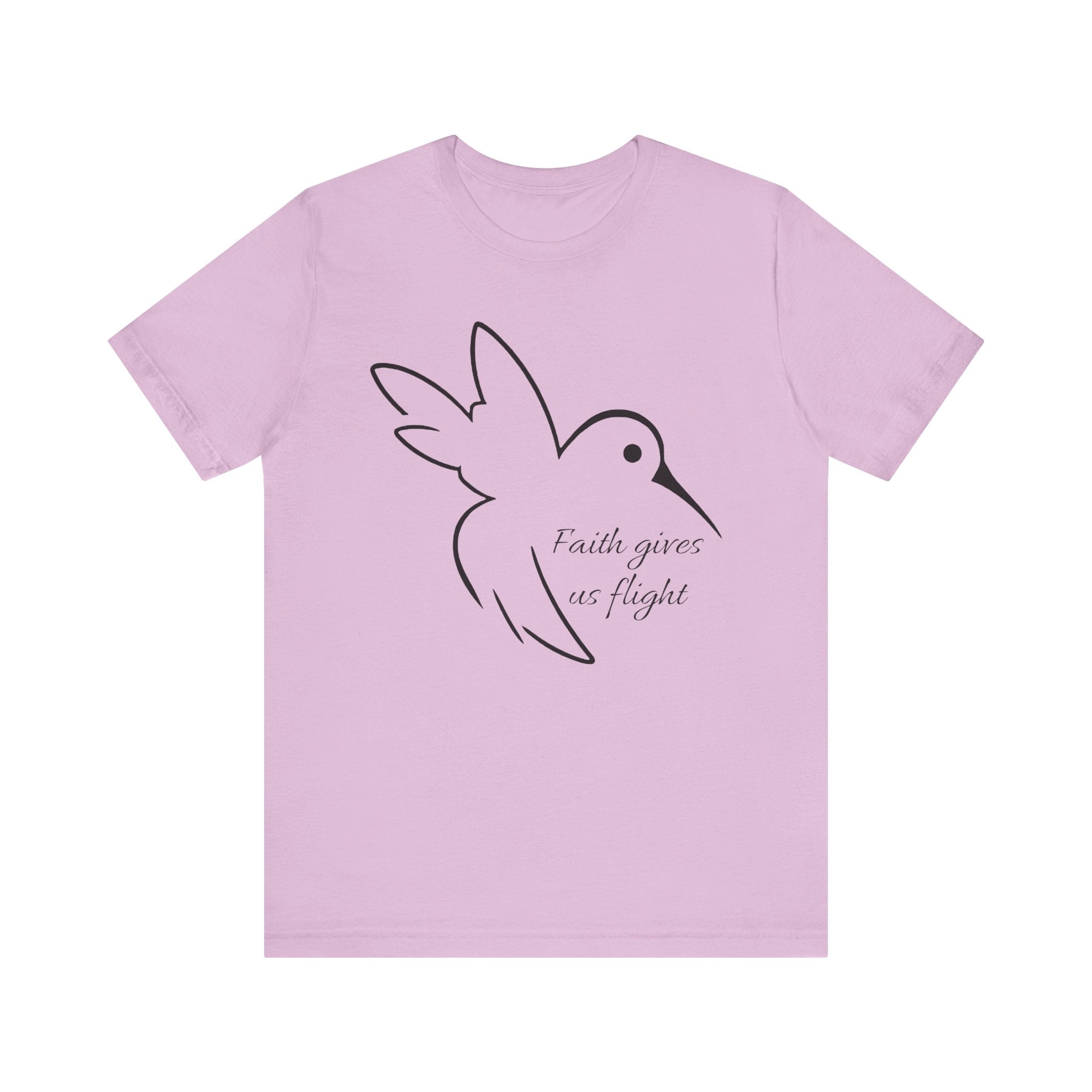 Hummingbird Faith Gives Us Flight T-Shirt