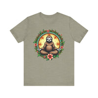 Meditating Sloth Mandala T-Shirt