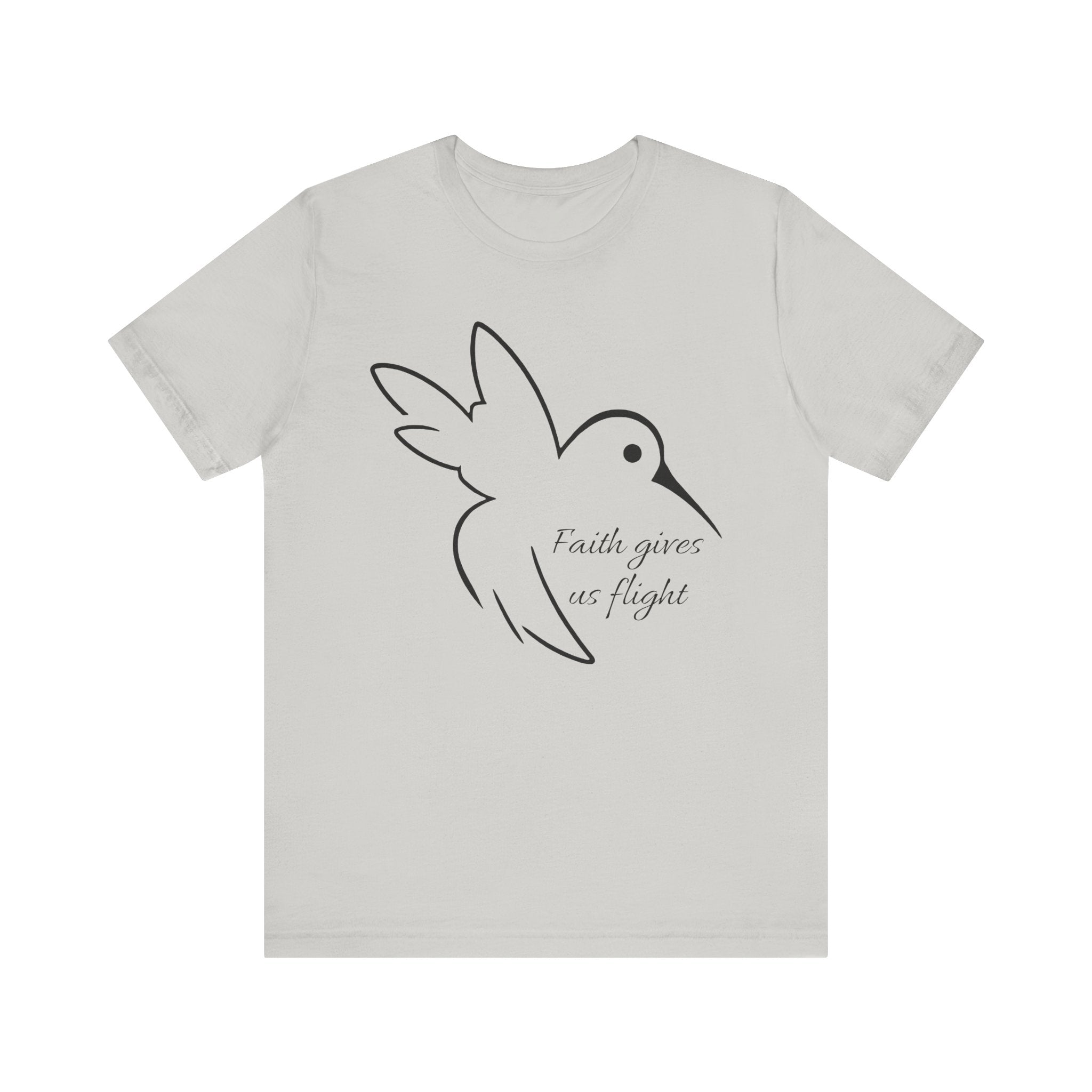 Hummingbird Faith Gives Us Flight T-Shirt