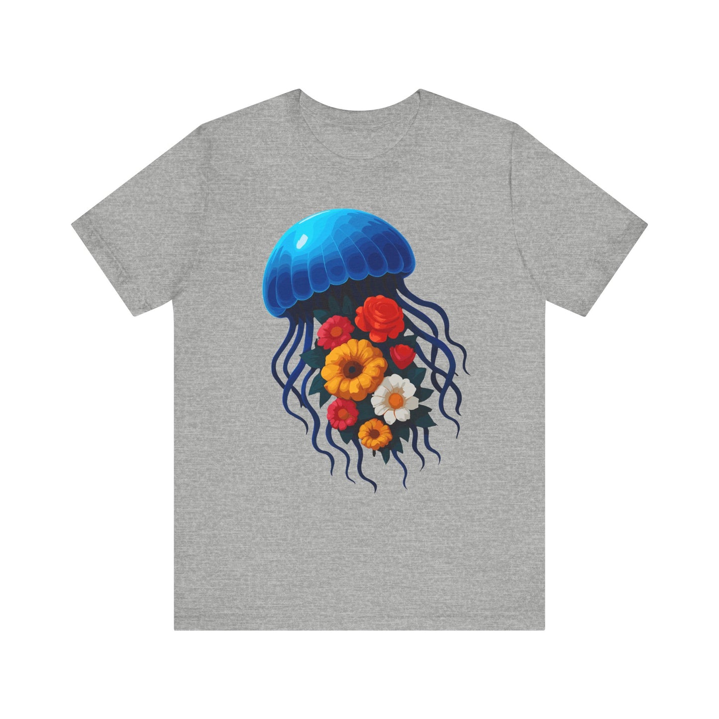 Floral Jellyfish T-Shirt