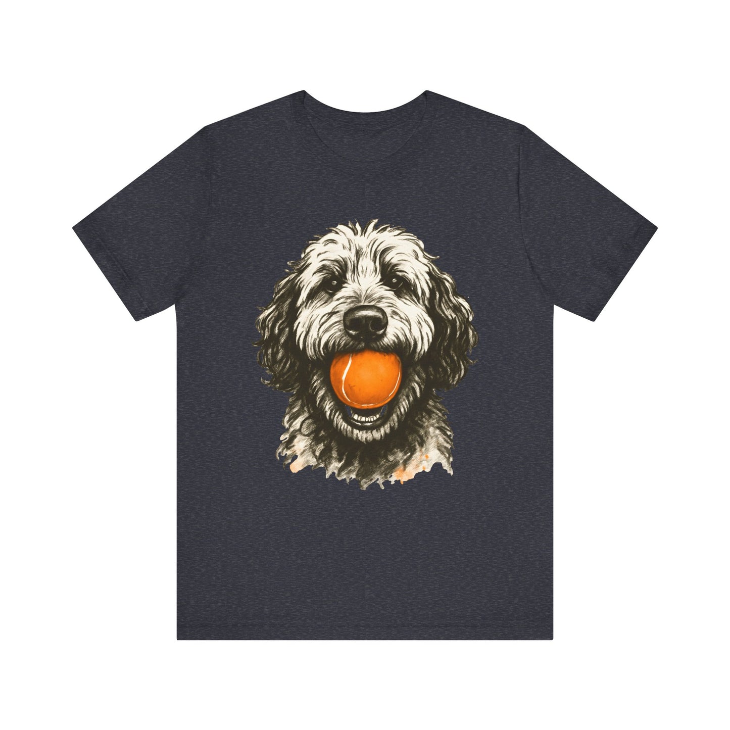 Doodle with Orange Ball T-Shirt