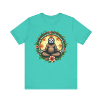 Meditating Sloth Mandala T-Shirt