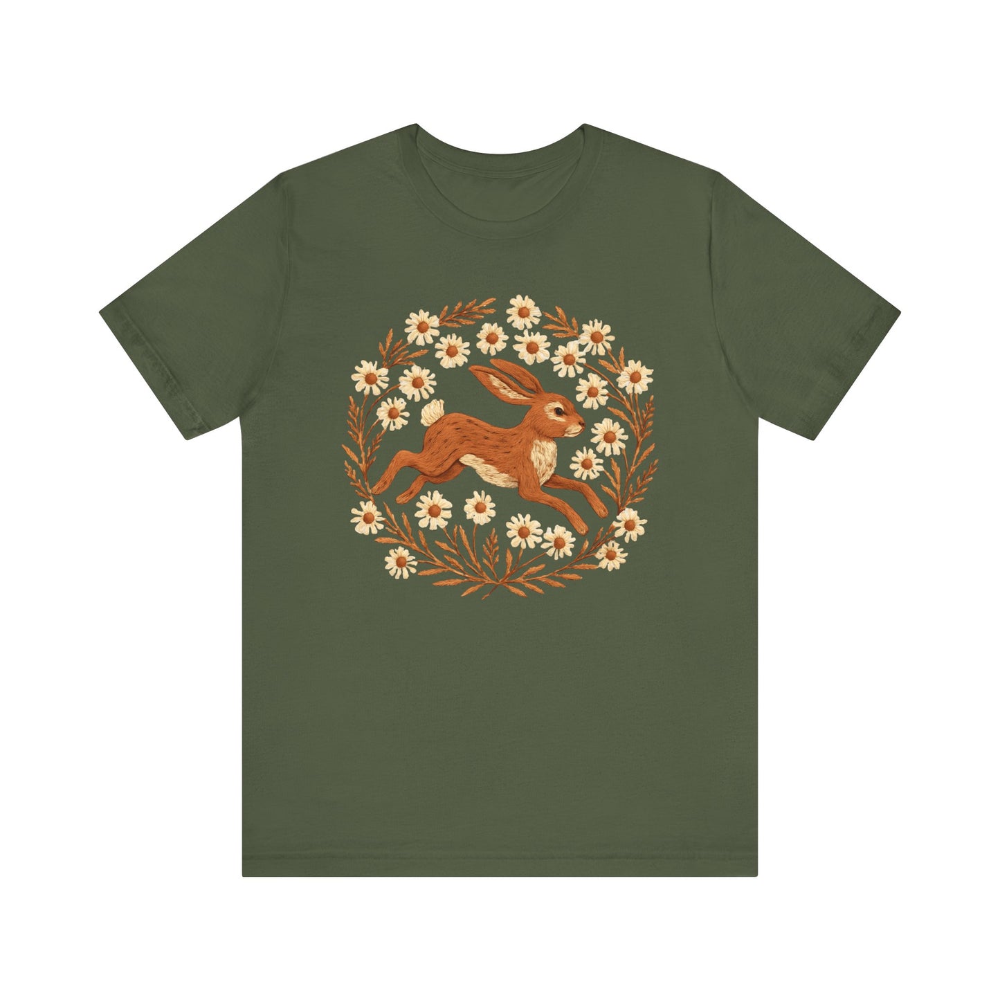 Rabbit and Daisies T-Shirt