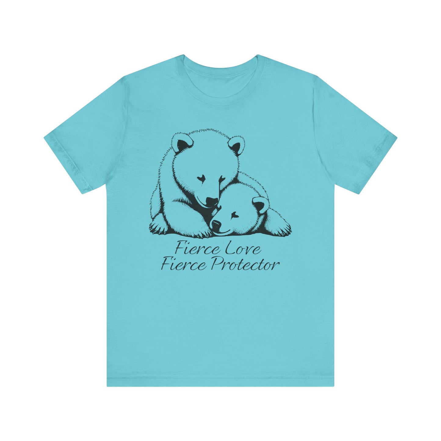 Bear and Cub Fierce Love Fierce Protector T-Shirt