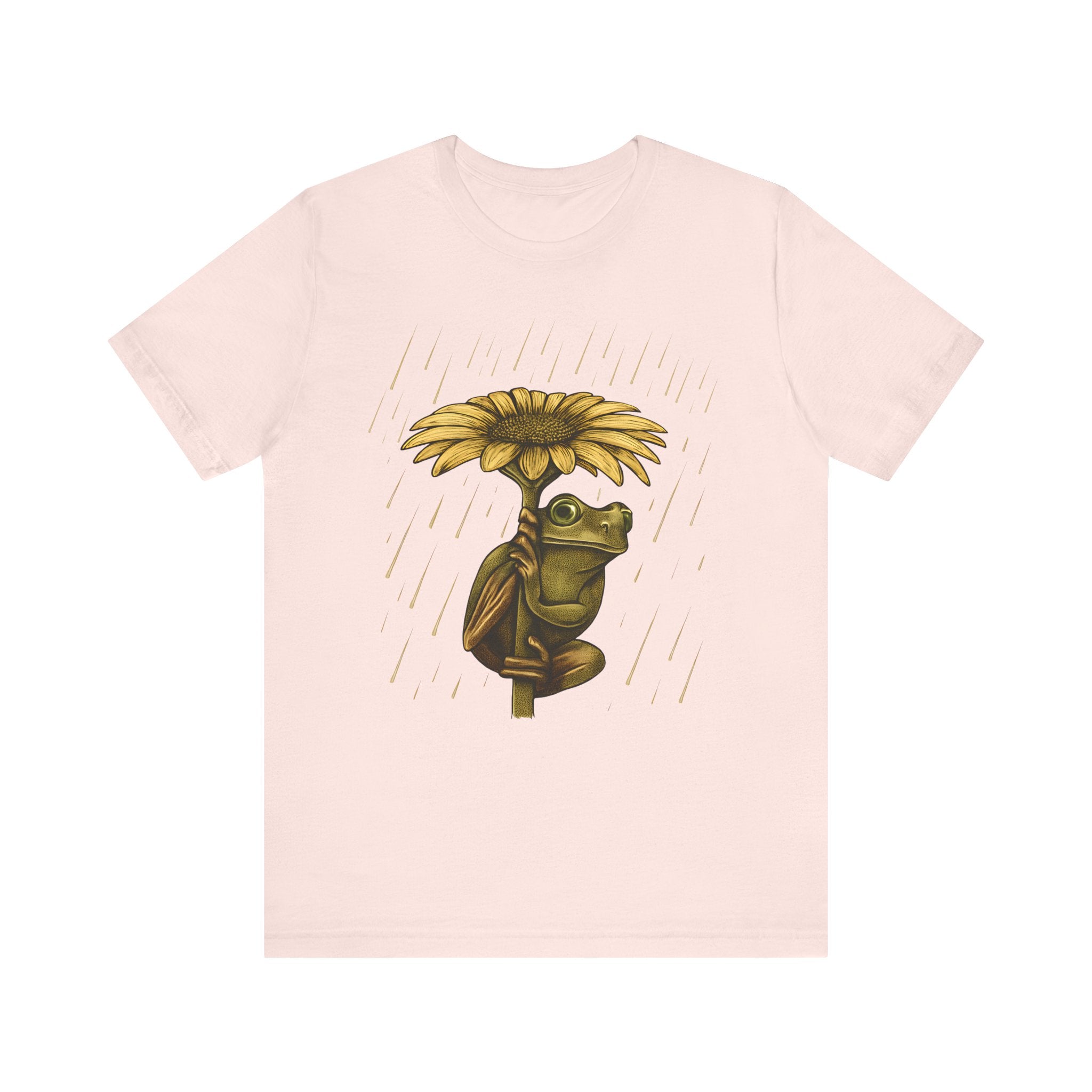 Frog Sunflower Shelter T-Shirt