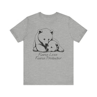 Bear and Cub Fierce Love Fierce Protector T-Shirt