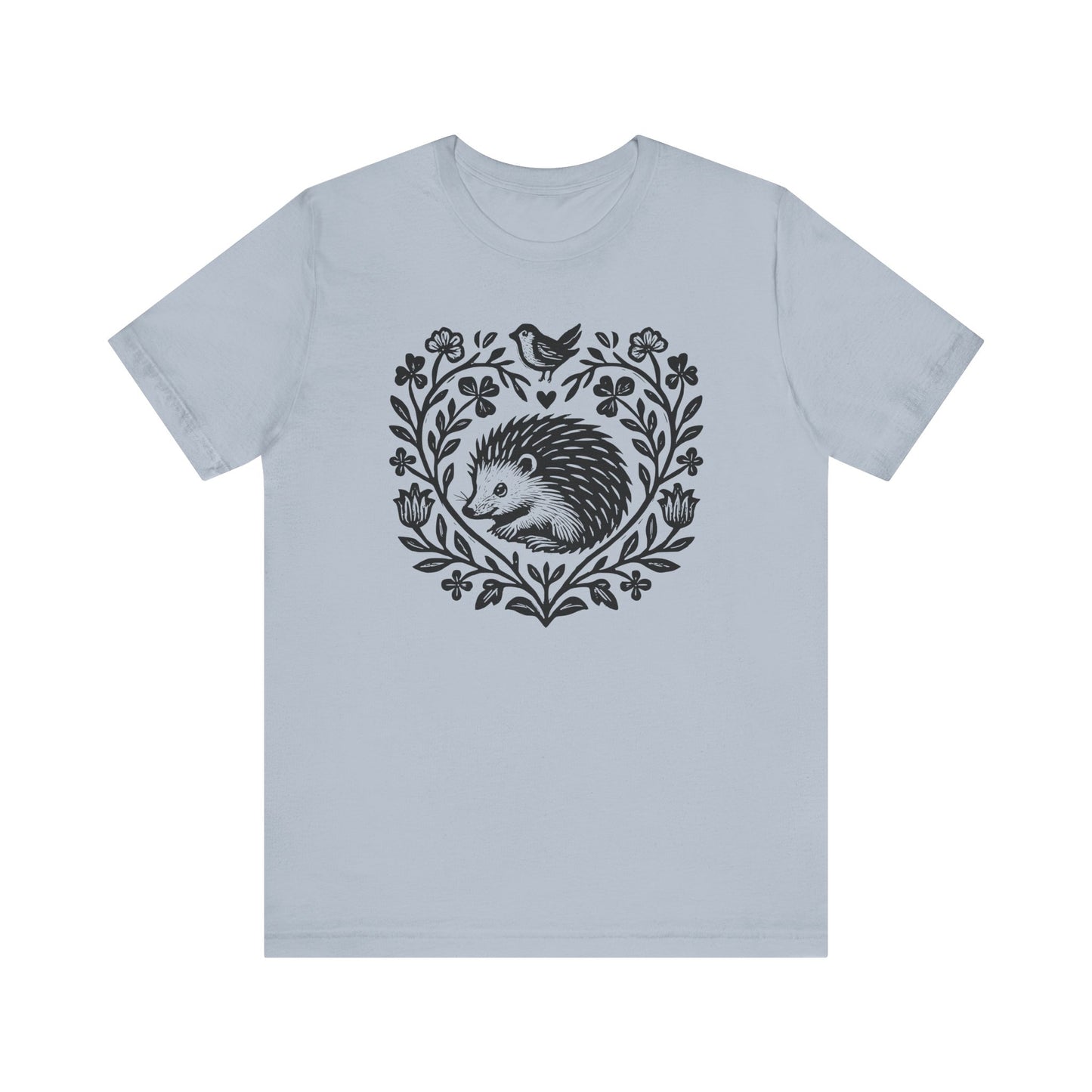 Hedgehog Linocut T-Shirt
