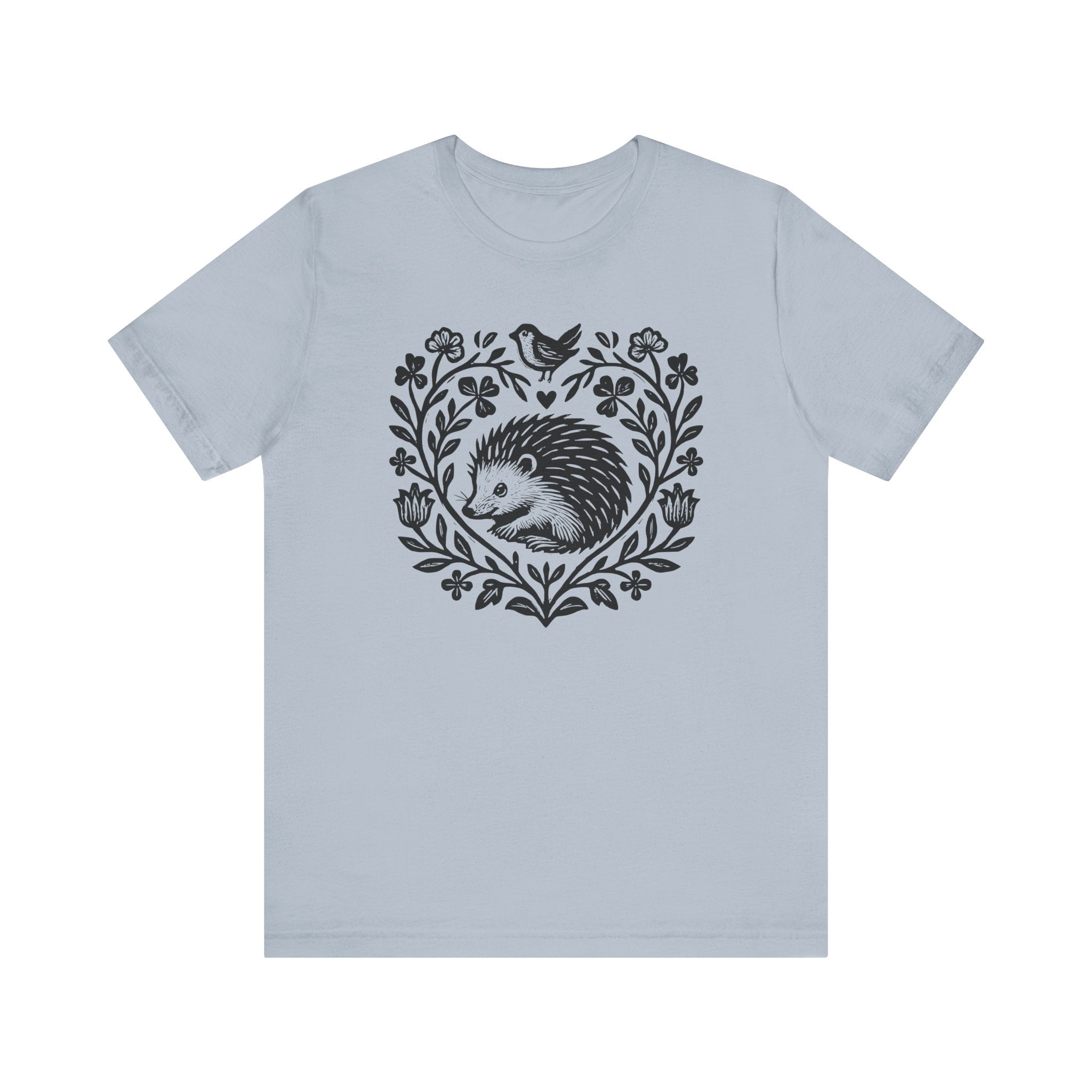 Hedgehog Linocut T-Shirt