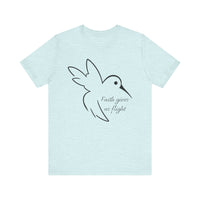 Hummingbird Faith Gives Us Flight T-Shirt