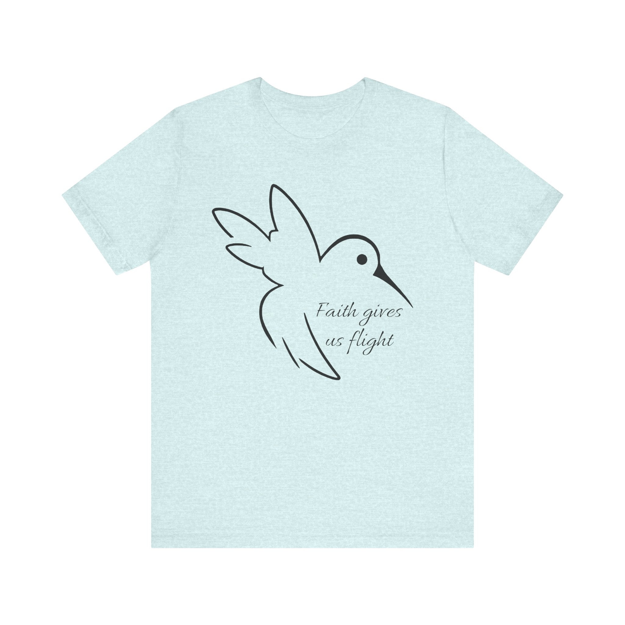 Hummingbird Faith Gives Us Flight T-Shirt