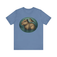 Capybara and Sparrow T-Shirt