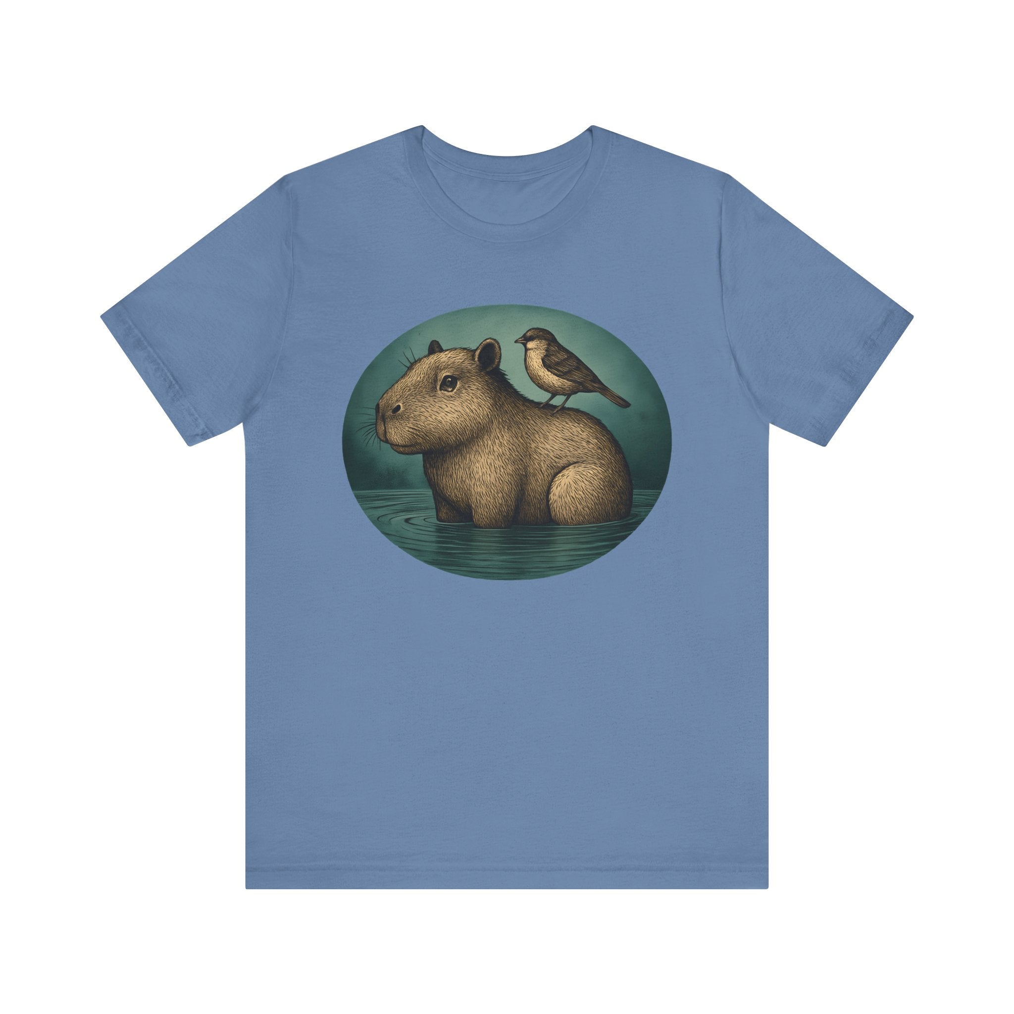 Capybara and Sparrow T-Shirt