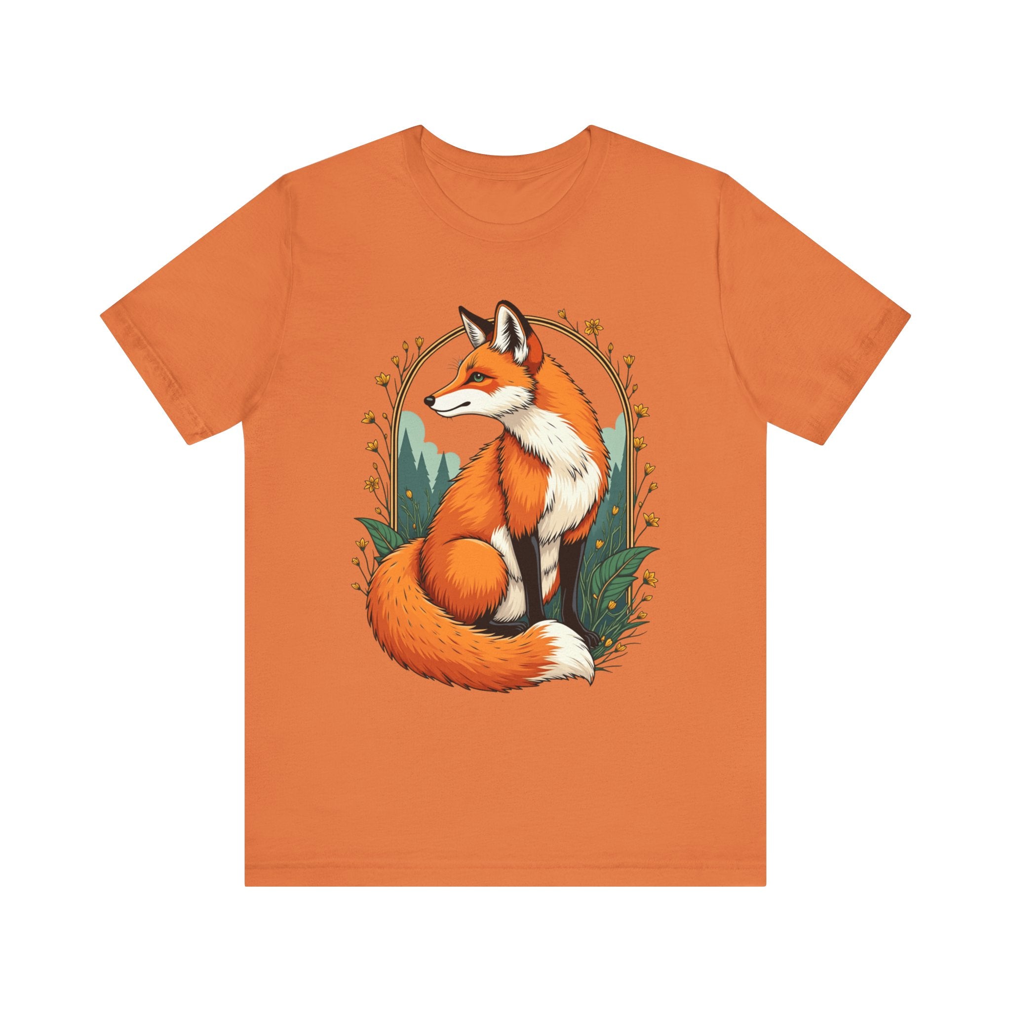 Floral Fox T-Shirt