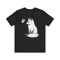 Fox and Lavender Butterfly T-Shirt