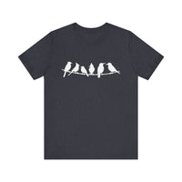 Birds on Wire Silhouette T-Shirt