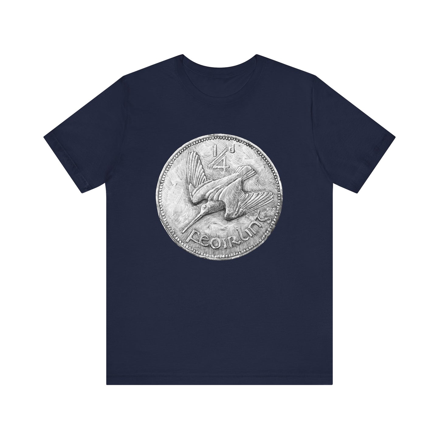 Diving Bird Ireland Coin T-Shirt