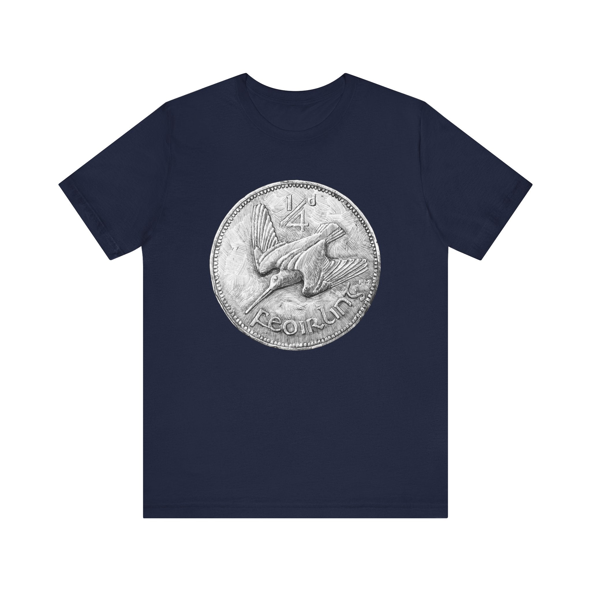 Diving Bird Ireland Coin T-Shirt