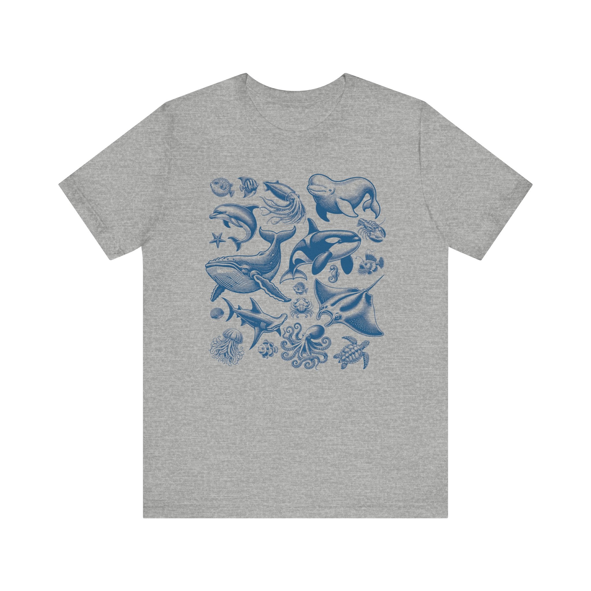 Ocean Life Collage T-Shirt