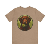 Chocolate Lab Water Color T-Shirt