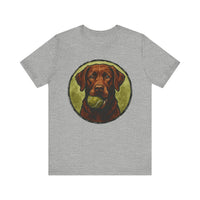 Chocolate Lab Water Color T-Shirt