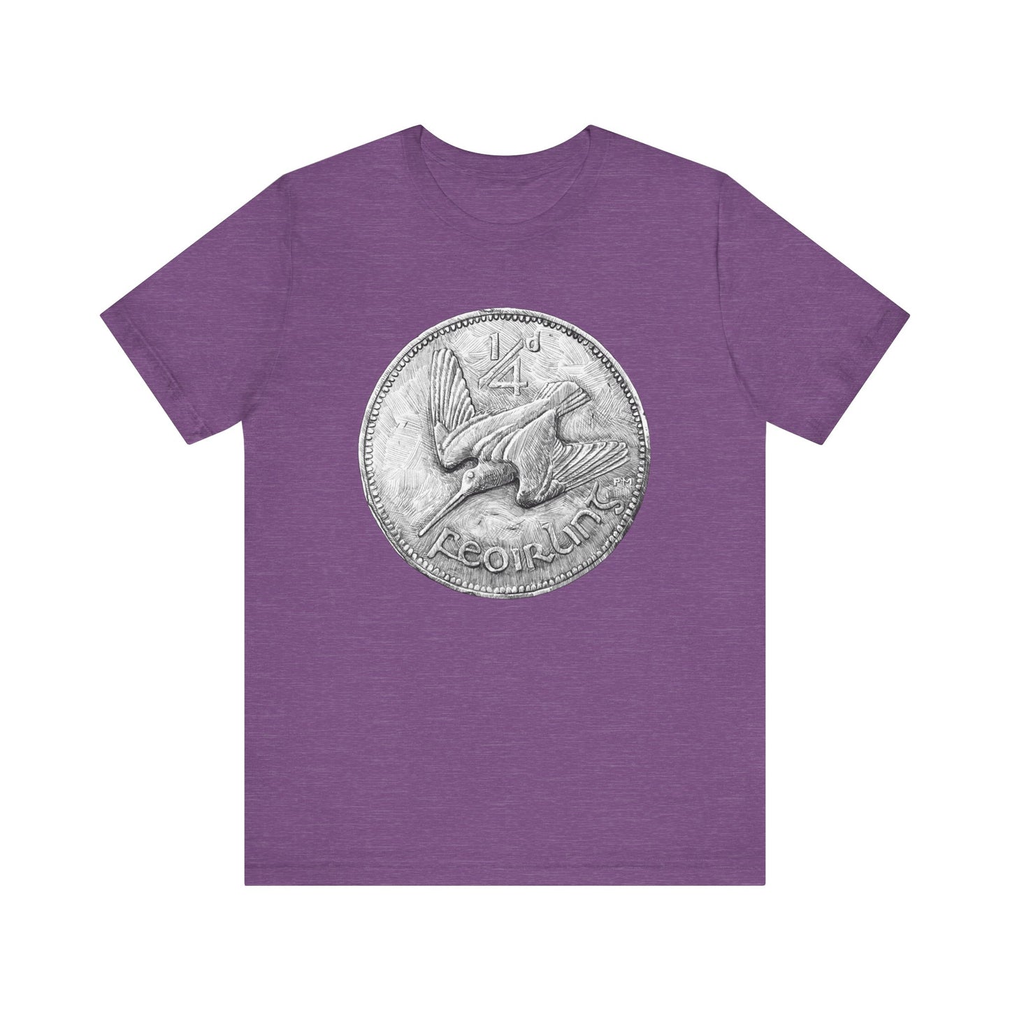Diving Bird Ireland Coin T-Shirt