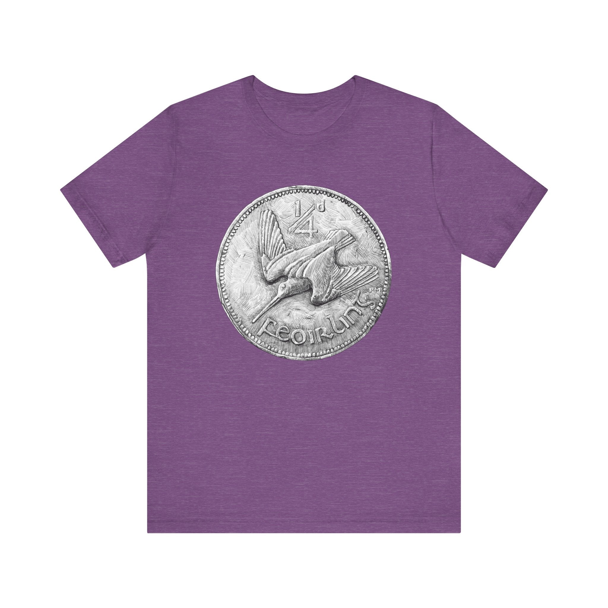 Diving Bird Ireland Coin T-Shirt