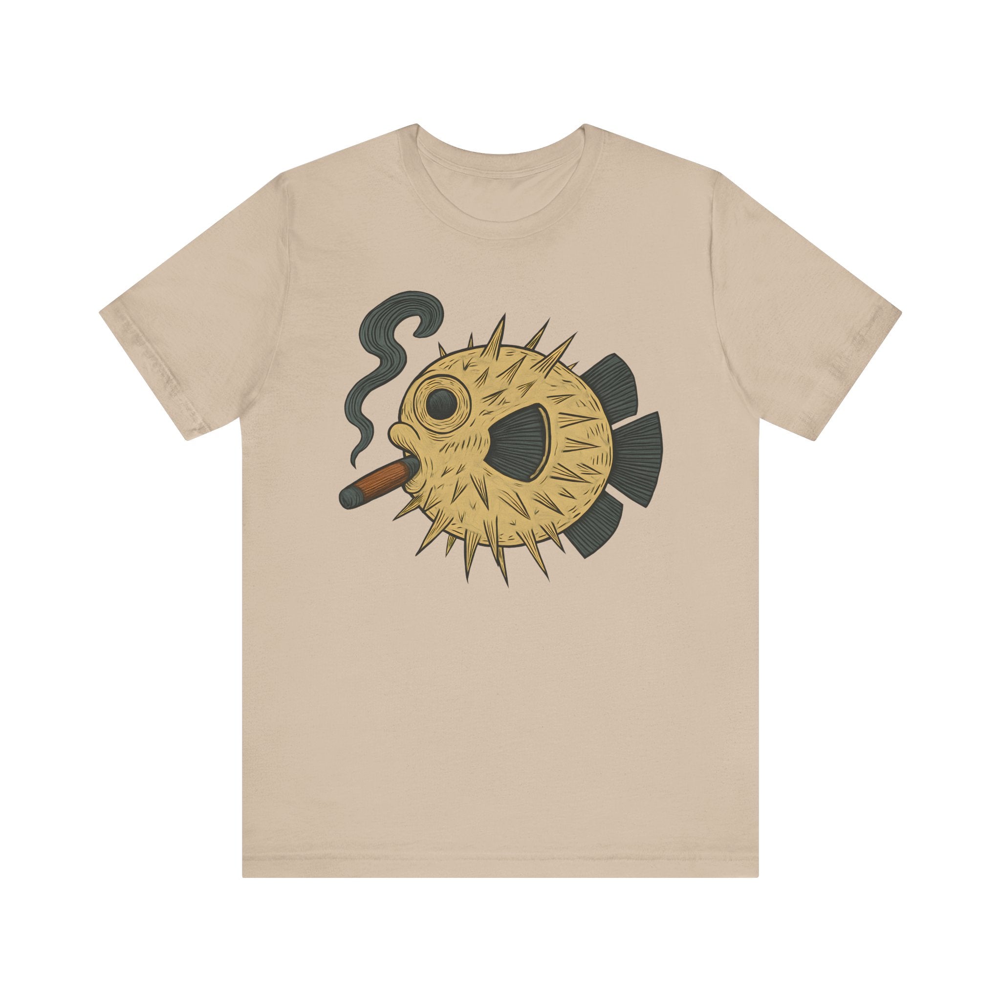 Puffer Fish Cigar T-Shirt