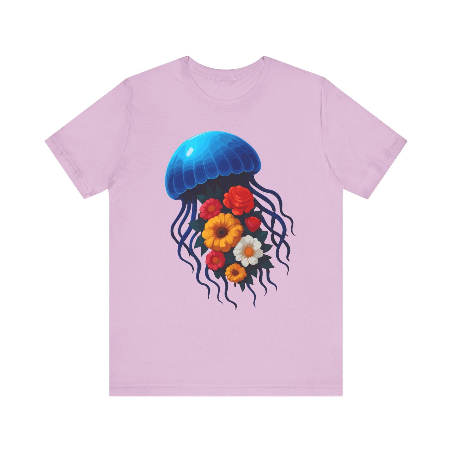 Floral Jellyfish T-Shirt