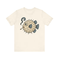 Pufffer Fish Smoking Cigarette T-Shirt