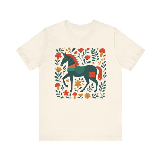 Cottagecore Horse T-Shirt