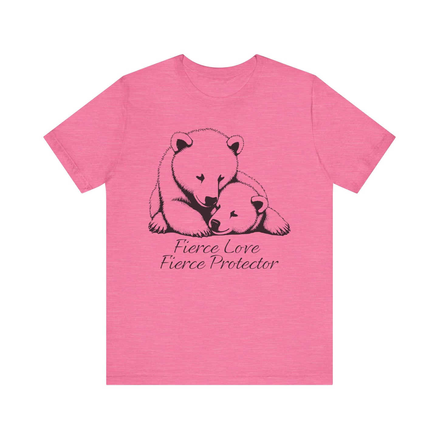 Bear and Cub Fierce Love Fierce Protector T-Shirt