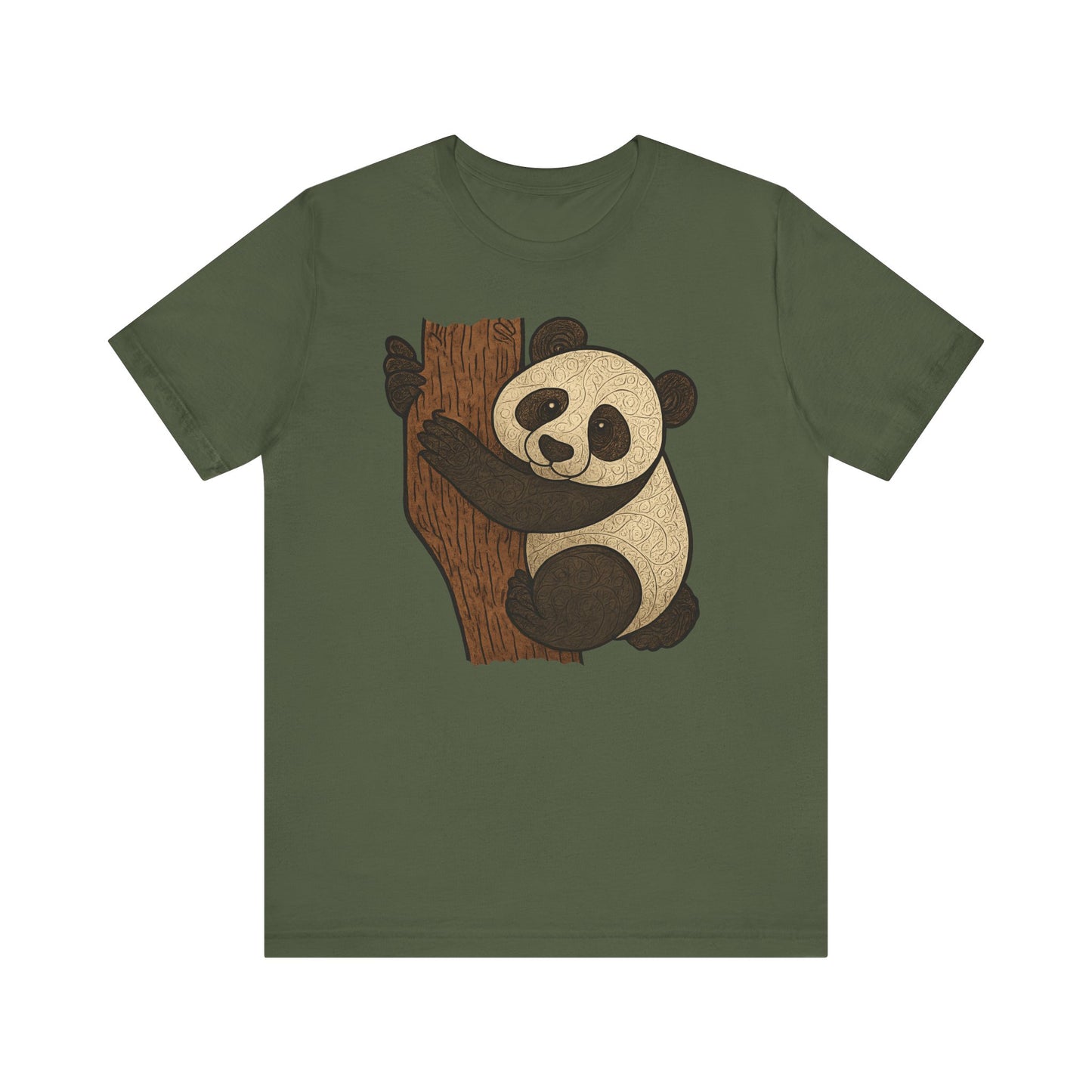 Panda on Tree T-Shirt