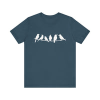 Birds on Wire Silhouette T-Shirt