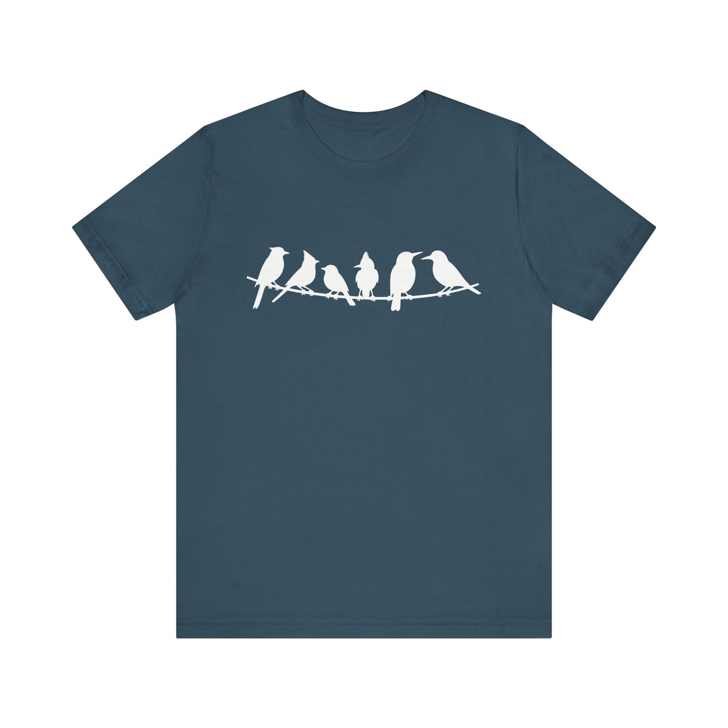 Birds on Wire Silhouette T-Shirt